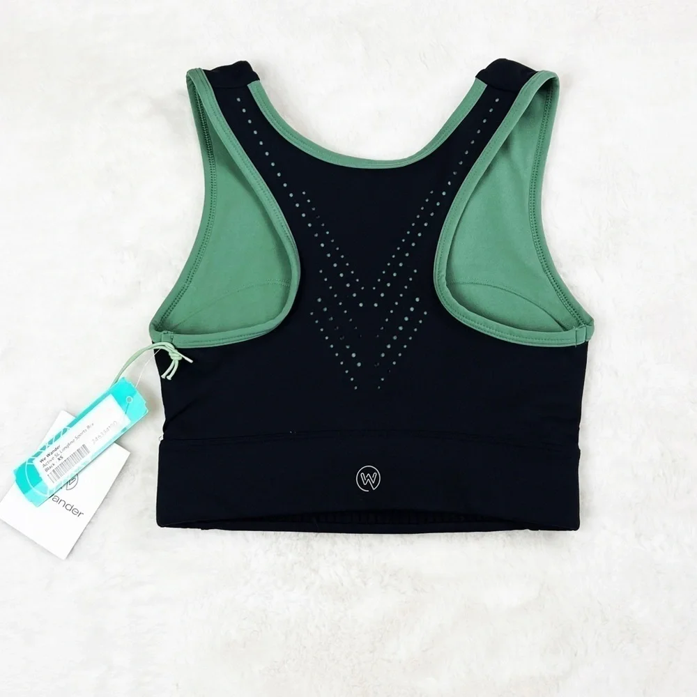 NWT StitchFix We Wander Active Longline Laser Cut Sports Bra